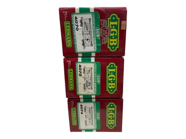 3 LGB G Gauge Beer Reefers