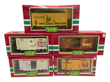 5 LGB 4-Whl Freights