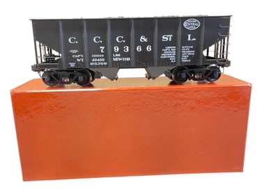 Samhogsa 1 Ga Brass CCC&StL Hopper w/Coal