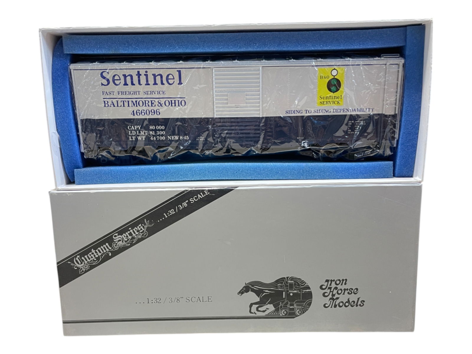 Precision Scale 1 Ga Brass B&O Boxcar (1 of 3)