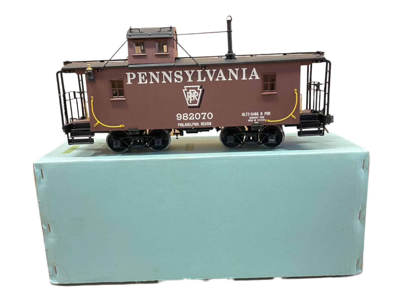 ASTER 1 Ga Brass PRR Caboose (1 of 3)