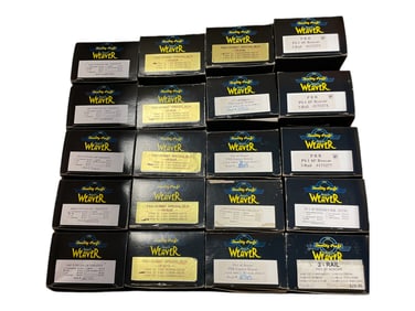 20 Assorted Weaver Hi-Rail Freights