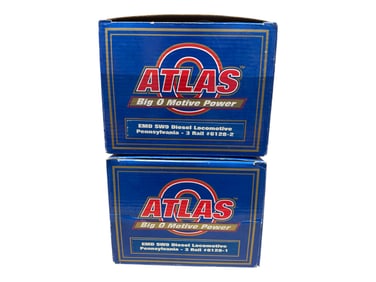 Atlas 6128-1 & 2 PRR SW1 AA Diesels