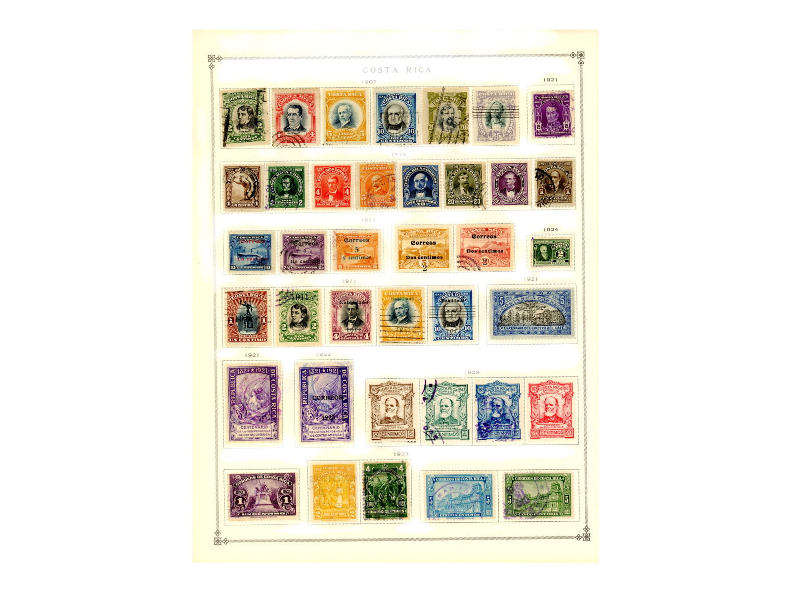 Estate Stamp Collection. South & Central America