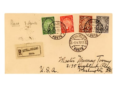 Vatican City B1-4 on Cover