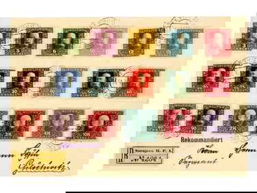 Bosnia and Herzegovina 86-104 on Cover