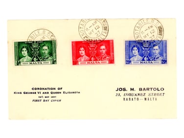 British 1937 Coronation Lot
