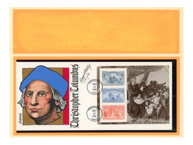 Raymond Goldberg Hand Painted Cover Set