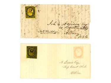 (2) Pomeroy's Express Covers