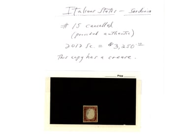 Italy, States and Colonies. Estate Lot