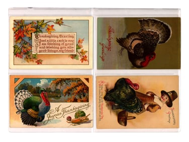 (60)+ Thanksgiving Postcards