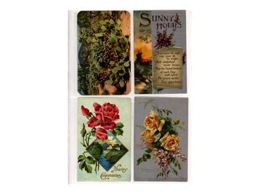 Flora and Fauna Postcard Lot
