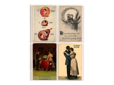 Postcard Lot. "Couples"