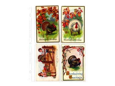 Thanksgiving Postcard Lot