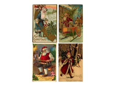 Postcard Lot including Santa's and More