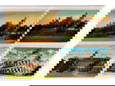Postcard Lot Worcester Massachusetts