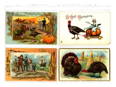 Thanksgiving Postcard Lot