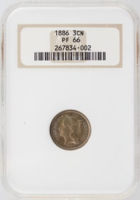 1886 3CN NGC PF66