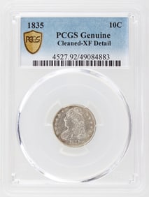 1835 10C PCGS XF Details