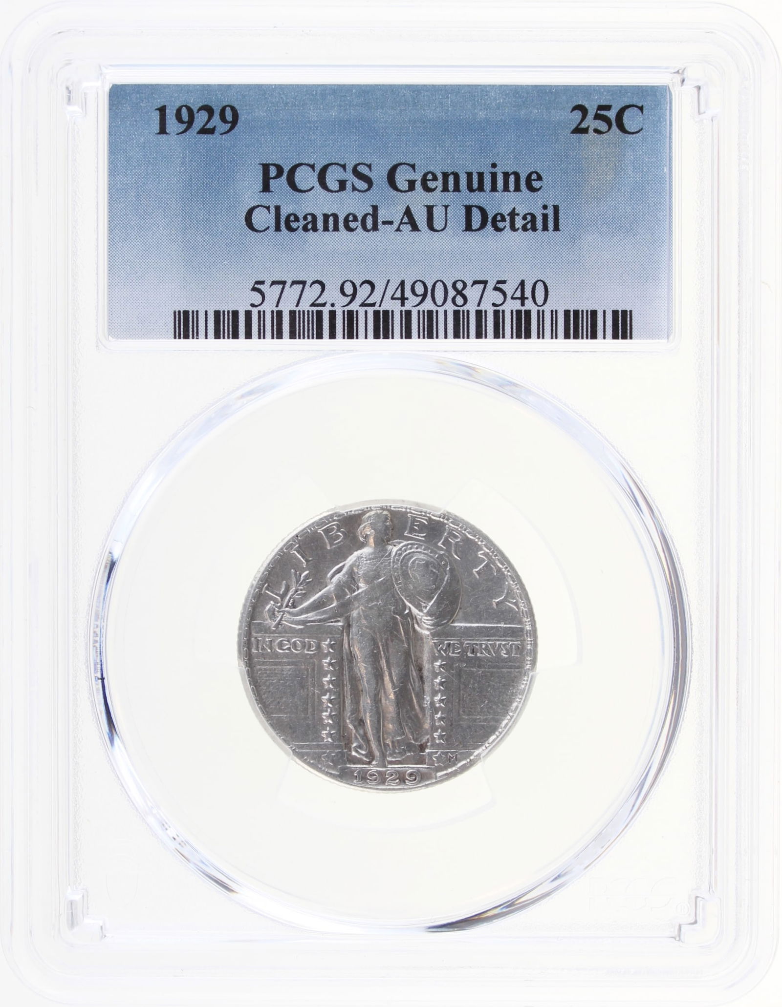 1929 25C PCGS AU Detail (1 of 2)