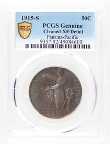 1915-S Panama-Pacific 50C PCGS XF Detail