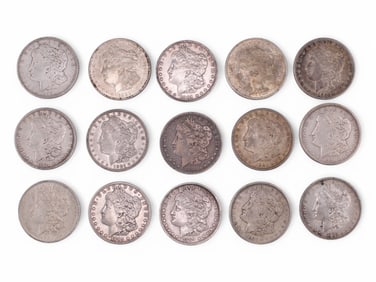 (15) Morgan Dollars