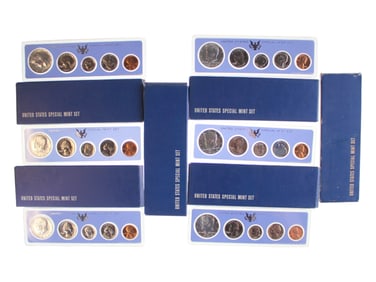 (6) 1966 Special Mint Sets