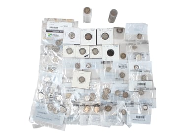Estate Silver Dime Collection