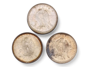 1935 P, S & D Texas 50C Commemoratives