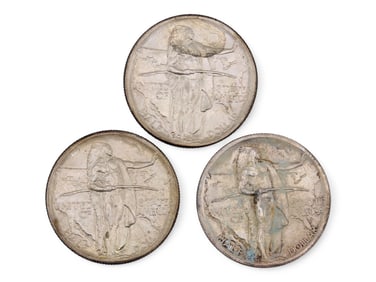 1938 P, S, & D Oregon Trail 50C Commemoratives
