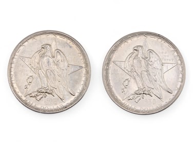 1938-D & 1938-S Texas 50C Commemoratives