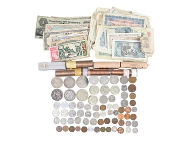 Estate Currency & Coin Collections