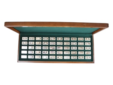 Franklin Mint Bank Ingots Set
