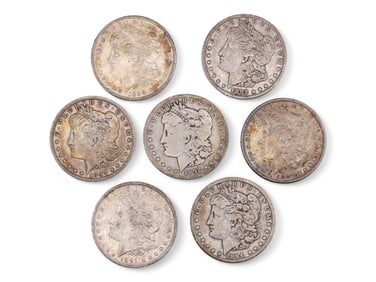 Morgan Dollar Collection 1890s