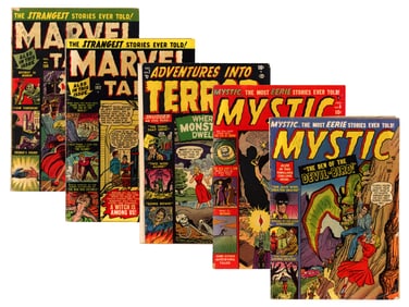 (5) Atlas Publications Horror Comic Issues