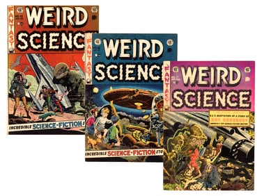 (3) EC Comics Weird Science Issues
