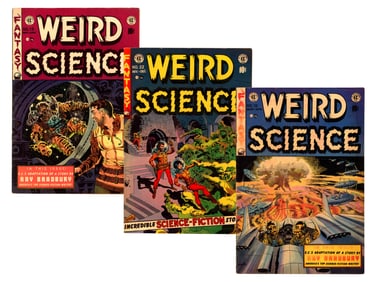 (3) EC Comics Weird Science Issues