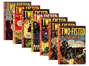 (7) EC Comics Two-Fisted Tales Issues