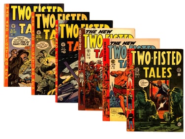 (6) EC Comics Two-Fisted Tales Issues