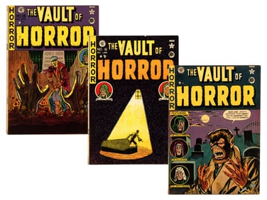 (3) EC Comics The Vault of Horror Issues