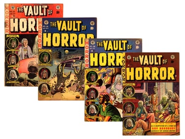 (4) EC Comics The Vault of Horror Issues