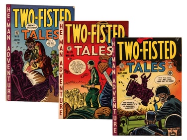 (3) EC Comics Two Fisted Tales Issues