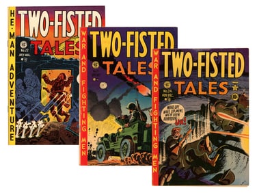 (3) EC Comics Two Fisted Tales Issues