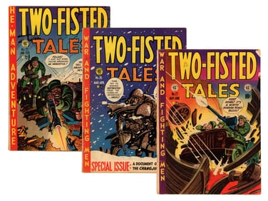(3) EC Comics Two Fisted Tales Issues