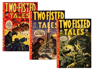 (3) EC Comics Two Fisted Tales Issues