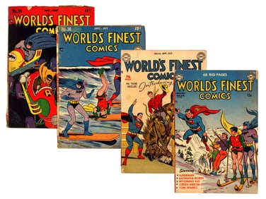 (4) DC World's Finest Comics Issues