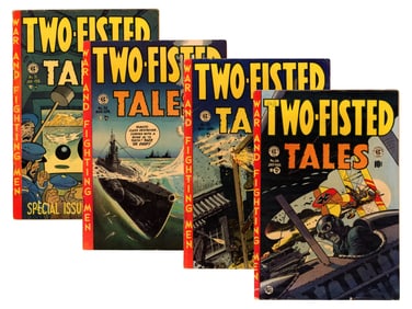 (4) EC Two-Fisted Tales Issues