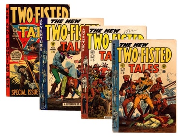(4) EC Two-Fisted Tales Issues