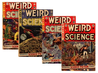 (4) EC Comics Weird Science Issues