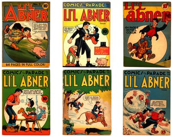 Lil Abner Long Run of Comics